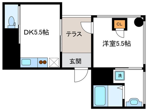 京都グリ－ンフィ－ルド桂坂の物件間取画像